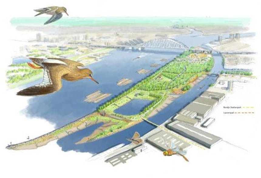 Afscheid van het Eiland van Brienenoord | Zuid-Hollands Landschap Afscheid Van Het Eiland Van Brienenoord | Zuid-Hollands Landschap