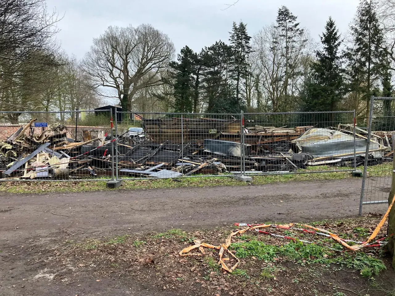 Brand Werkschuur Oostvoorne Hoflaan